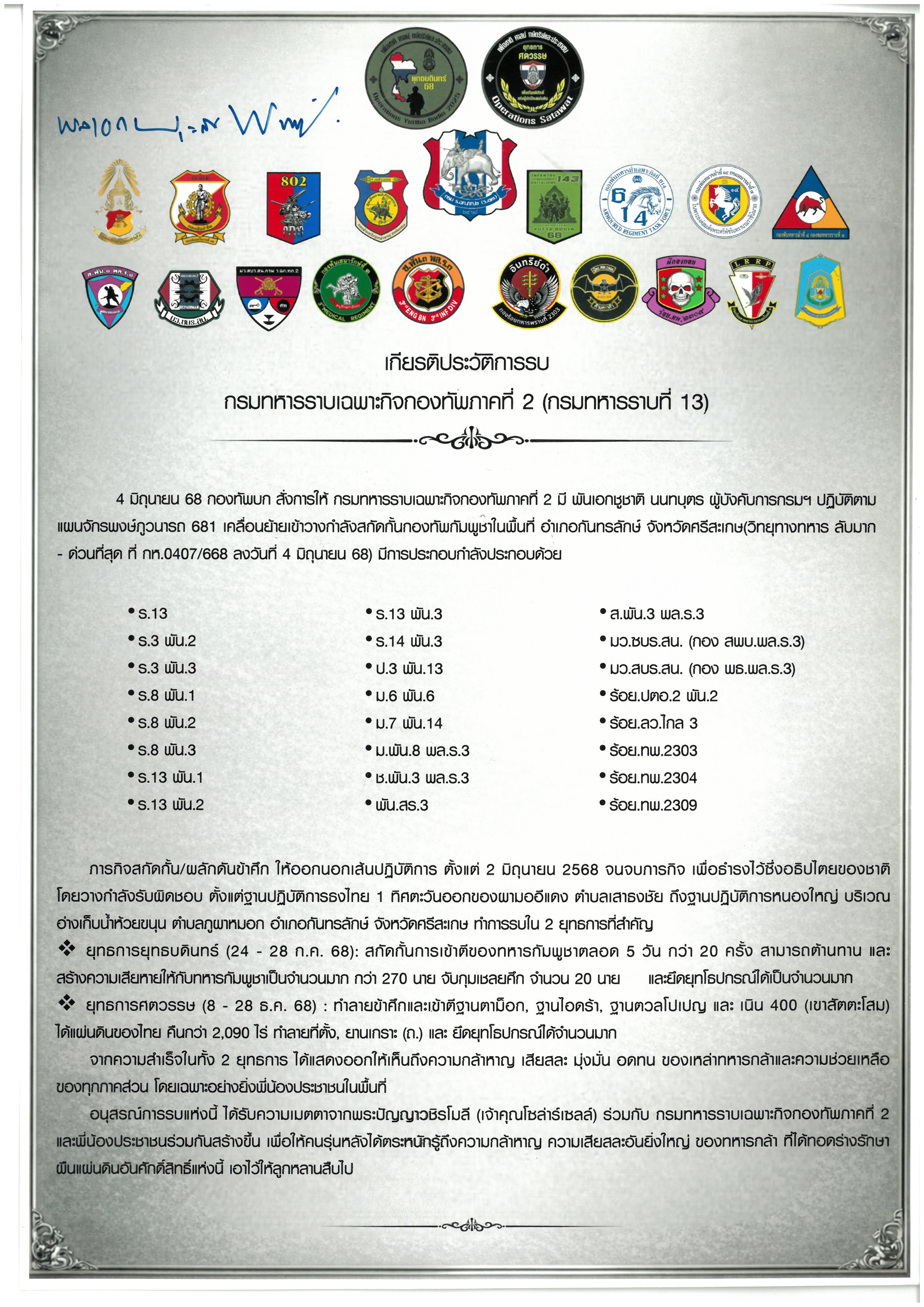 Thai national flagpole support activity 3